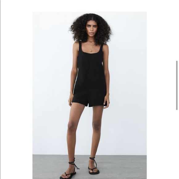 Zara Pants - NWT LINEN jumpsuit